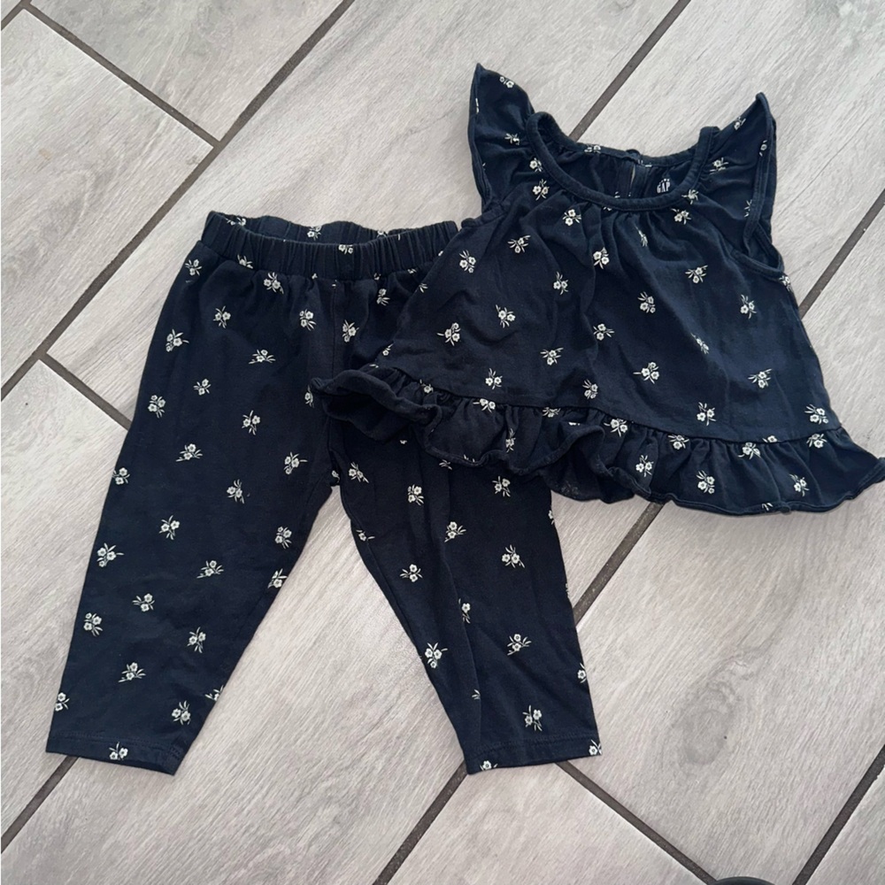 Floral Baby Outfit